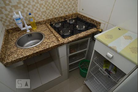 Cozinha de apartamento à venda com 1 quarto, 25m² em Centro, Rio de Janeiro