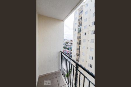 Varanda Sala de apartamento à venda com 3 quartos, 59m² em Parque João Ramalho, Santo André