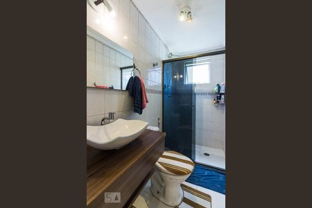 Banheiro de apartamento à venda com 2 quartos, 50m² em Parque São Luís, São Paulo