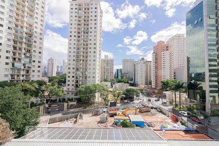 Vista Sala de kitnet/studio para alugar com 1 quarto, 35m² em Vila Olímpia, São Paulo