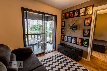 Sala de apartamento à venda com 1 quarto, 38m² em Campos Elíseos, São Paulo