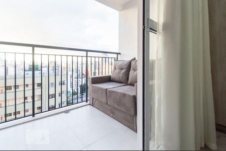 Varanda de kitnet/studio para alugar com 1 quarto, 25m² em Consolação, São Paulo