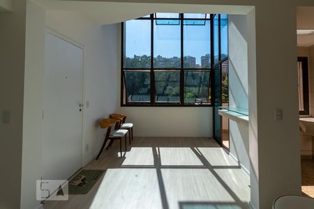 Sala de apartamento à venda com 1 quarto, 68m² em Paraíso do Morumbi, São Paulo