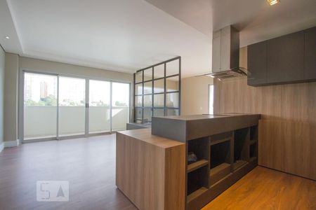 Cozinha de kitnet/studio à venda com 1 quarto, 55m² em Santo Amaro, São Paulo