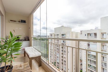 Varanda de apartamento à venda com 1 quarto, 72m² em Jardim Tupanci, Barueri