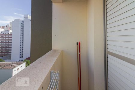 Varanda do Quarto de apartamento para alugar com 1 quarto, 35m² em Pompeia, São Paulo