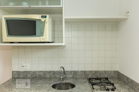 Cozinha de apartamento para alugar com 1 quarto, 50m² em Copacabana, Rio de Janeiro