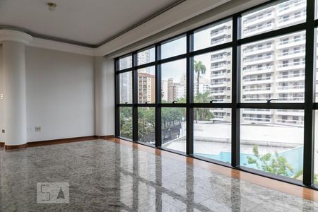 Sala de apartamento para alugar com 4 quartos, 273m² em Macuco, Santos