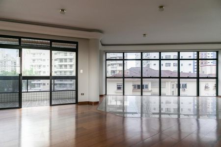 Sala de apartamento para alugar com 4 quartos, 273m² em Macuco, Santos