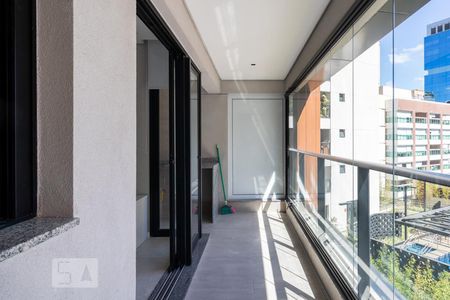 Varanda de apartamento para alugar com 1 quarto, 47m² em Itaim Bibi, São Paulo