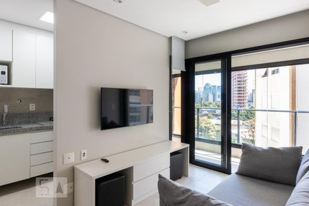 Sala de apartamento para alugar com 1 quarto, 47m² em Itaim Bibi, São Paulo