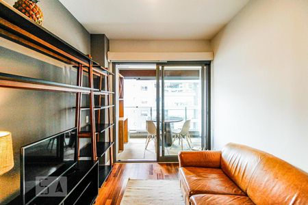 Sala de apartamento para alugar com 2 quartos, 62m² em Brooklin Paulista, São Paulo