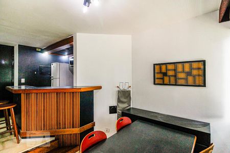 Sala de jantar de apartamento à venda com 1 quarto, 48m² em Cidade Monções, São Paulo