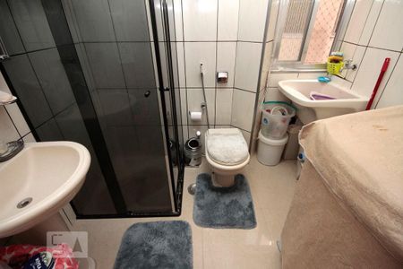 Banheiro de apartamento à venda com 1 quarto, 42m² em Santa Cecília, São Paulo