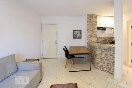 Sala de apartamento para alugar com 1 quarto, 45m² em Jardim Paulistano, São Paulo