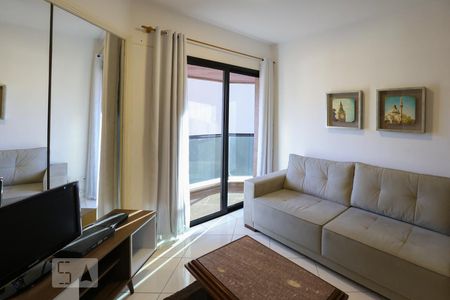 Sala de apartamento para alugar com 1 quarto, 45m² em Jardim Paulistano, São Paulo