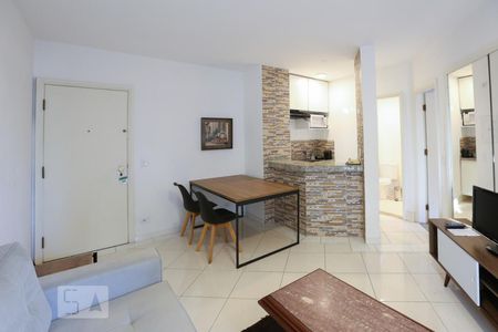 Sala de apartamento para alugar com 1 quarto, 45m² em Jardim Paulistano, São Paulo