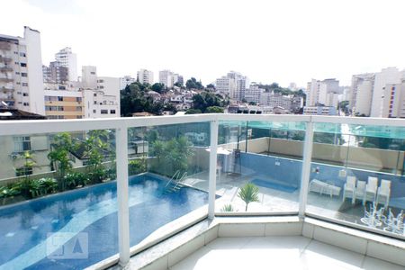 Varanda da Sala de apartamento à venda com 3 quartos, 106m² em Icaraí, Niterói