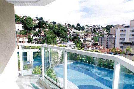 Varanda da Sala de apartamento à venda com 3 quartos, 106m² em Icaraí, Niterói