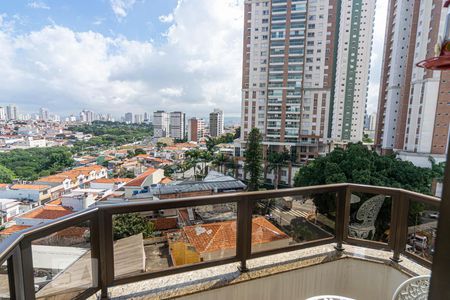 Varanda de apartamento à venda com 3 quartos, 132m² em Vila Regente Feijó, São Paulo