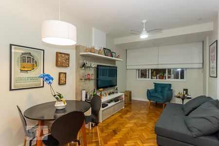 Sala de apartamento à venda com 1 quarto, 70m² em Copacabana, Rio de Janeiro