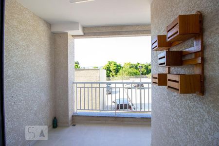 Varanda da Sala de apartamento à venda com 2 quartos, 67m² em Jardim Tereza Cristina, Jundiaí