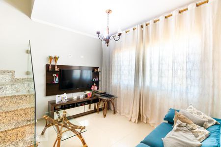 Sala de casa de condomínio à venda com 3 quartos, 120m² em Vila Nova Mazzei, São Paulo
