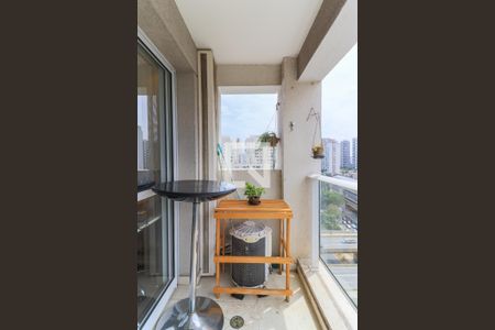 Varanda de apartamento à venda com 1 quarto, 36m² em Brooklin Paulista, São Paulo