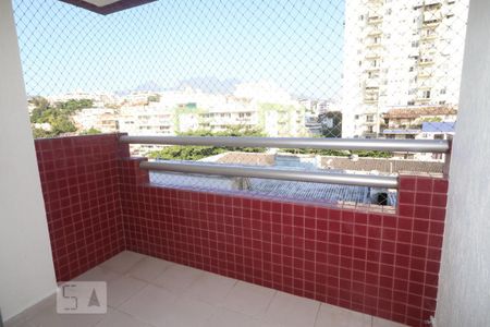 Varanda da Sala de apartamento à venda com 2 quartos, 60m² em Tanque, Rio de Janeiro