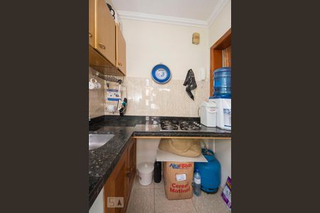 Cozinha de kitnet/studio à venda com 1 quarto, 30m² em Bom Fim, Porto Alegre