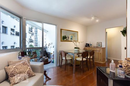 sala de apartamento para alugar com 2 quartos, 56m² em Vila Olímpia, São Paulo