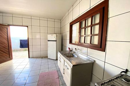 Cozinha de apartamento à venda com 1 quarto, 30m² em Feitoria, São Leopoldo
