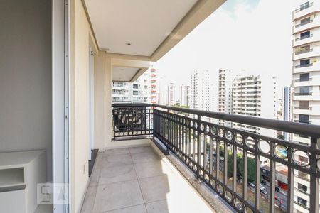 Sacada  de apartamento para alugar com 1 quarto, 40m² em Vila Regente Feijó, São Paulo