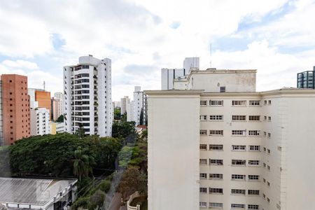 Vista da Sala de apartamento à venda com 3 quartos, 106m² em Brooklin Paulista, São Paulo