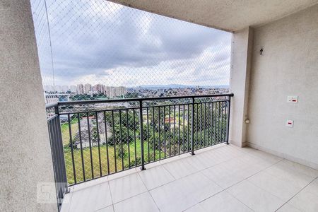 Varanda da Sala de apartamento para alugar com 2 quartos, 60m² em Vila Anastácio, São Paulo