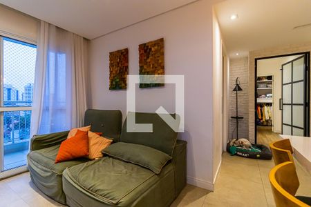 Sala de apartamento para alugar com 3 quartos, 86m² em Vila Gumercindo, São Paulo