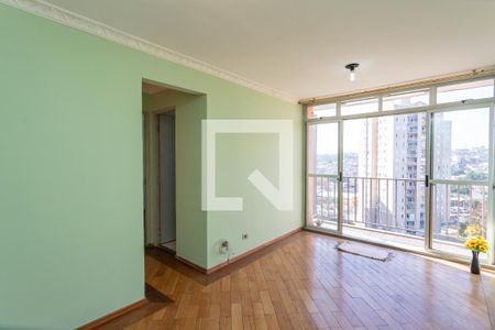 Sala de apartamento à venda com 2 quartos, 59m² em Taboão, Diadema