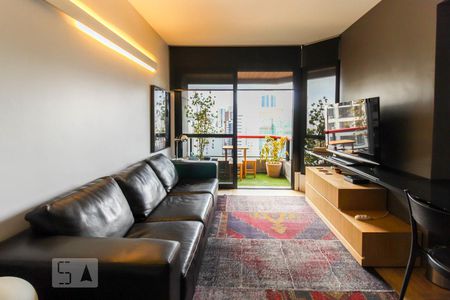 Sala de apartamento para alugar com 1 quarto, 47m² em Itaim Bibi, São Paulo