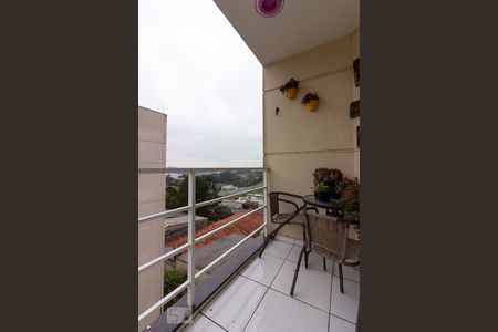 Varanda da Sala  de apartamento para alugar com 2 quartos, 50m² em Jardim dos Ipês, Cotia