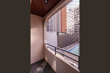 Varanda da Sala de apartamento para alugar com 3 quartos, 80m² em Campestre, Santo André