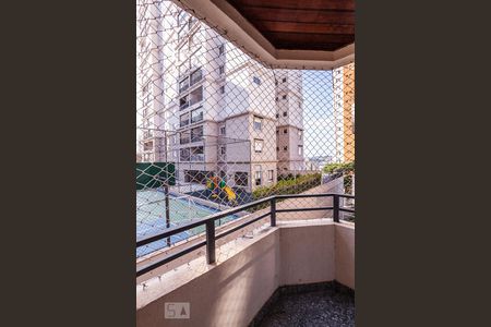 Varanda da Sala de apartamento para alugar com 3 quartos, 80m² em Campestre, Santo André