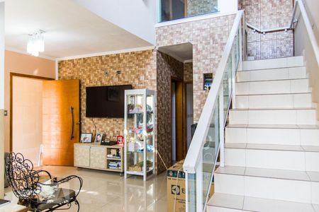 Sala de casa à venda com 4 quartos, 250m² em Vila Guiomar, Santo André