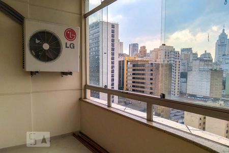 Varanda de apartamento à venda com 2 quartos, 100m² em Centro Histórico de São Paulo, São Paulo