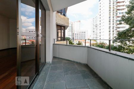 Varanda de apartamento para alugar com 4 quartos, 200m² em Paraíso, São Paulo