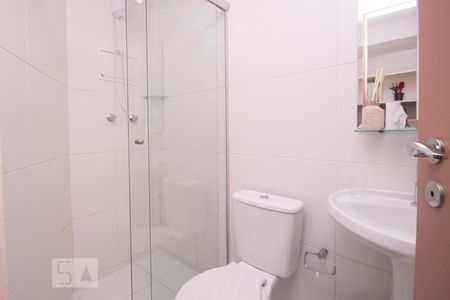 Banheiro de kitnet/studio à venda com 1 quarto, 20m² em Santana, São Paulo