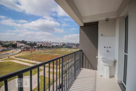 Varanda da Sala de apartamento para alugar com 3 quartos, 56m² em Vila Paulista, São Paulo