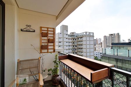 Varanda da Sala de apartamento à venda com 2 quartos, 100m² em Vila Morumbi, São Paulo