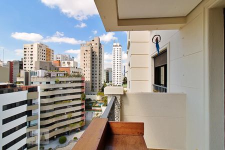 Varanda da Sala de apartamento à venda com 2 quartos, 100m² em Vila Morumbi, São Paulo