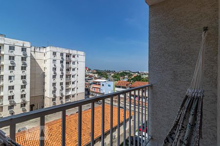 Varanda da Sala de apartamento à venda com 2 quartos, 50m² em Taquara, Rio de Janeiro