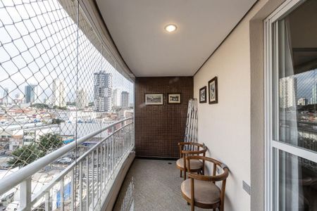 Varanda de apartamento para alugar com 2 quartos, 60m² em Vila Gomes Cardim, São Paulo